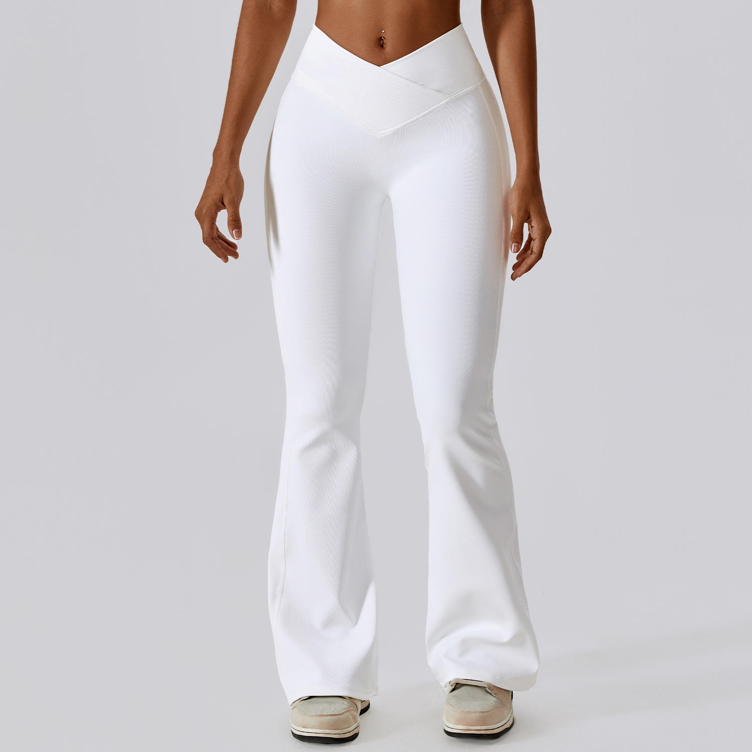 Women's High-Waisted Flared Yoga Pants