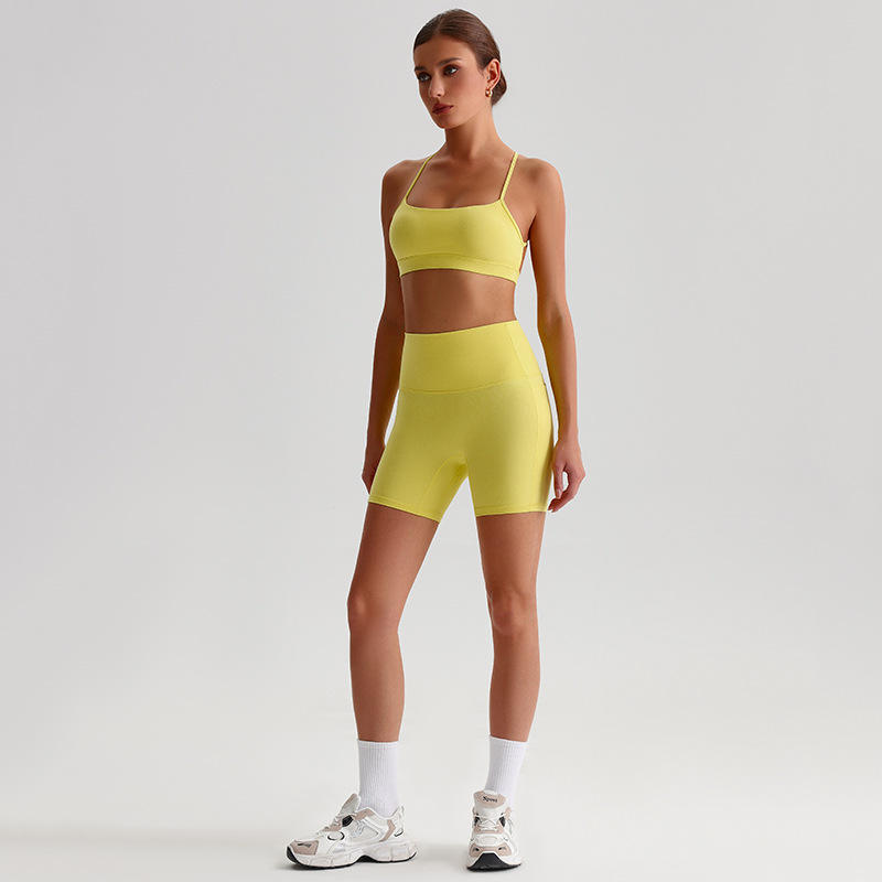 Solid Quick-Dry Yoga Outfit Set for Women