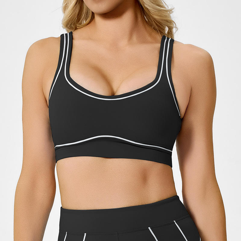 Solid Eco-Friendly High-Waist Yoga Set for Women