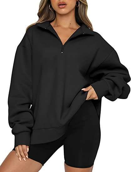 Winter Women's Long Hooded Anti-Pilling Quick Dry Polyester/Cotton Fleece Lining Sweatshirt