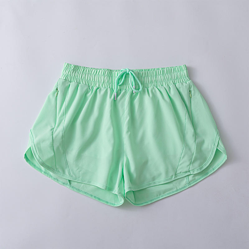 Quick-Drying Two-Piece Mesh Yoga Pants for Women