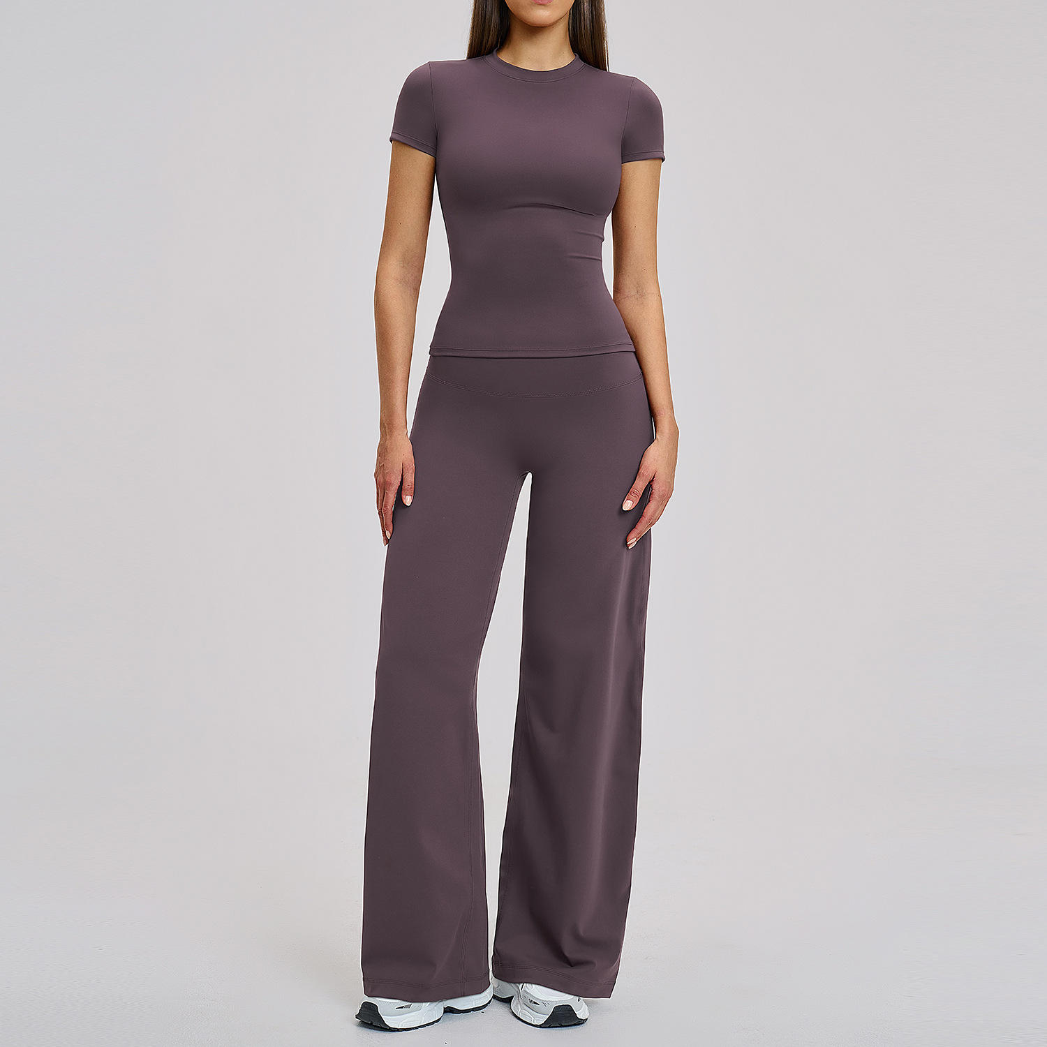 High-Waisted Breathable 2-Piece Yoga Set for Women