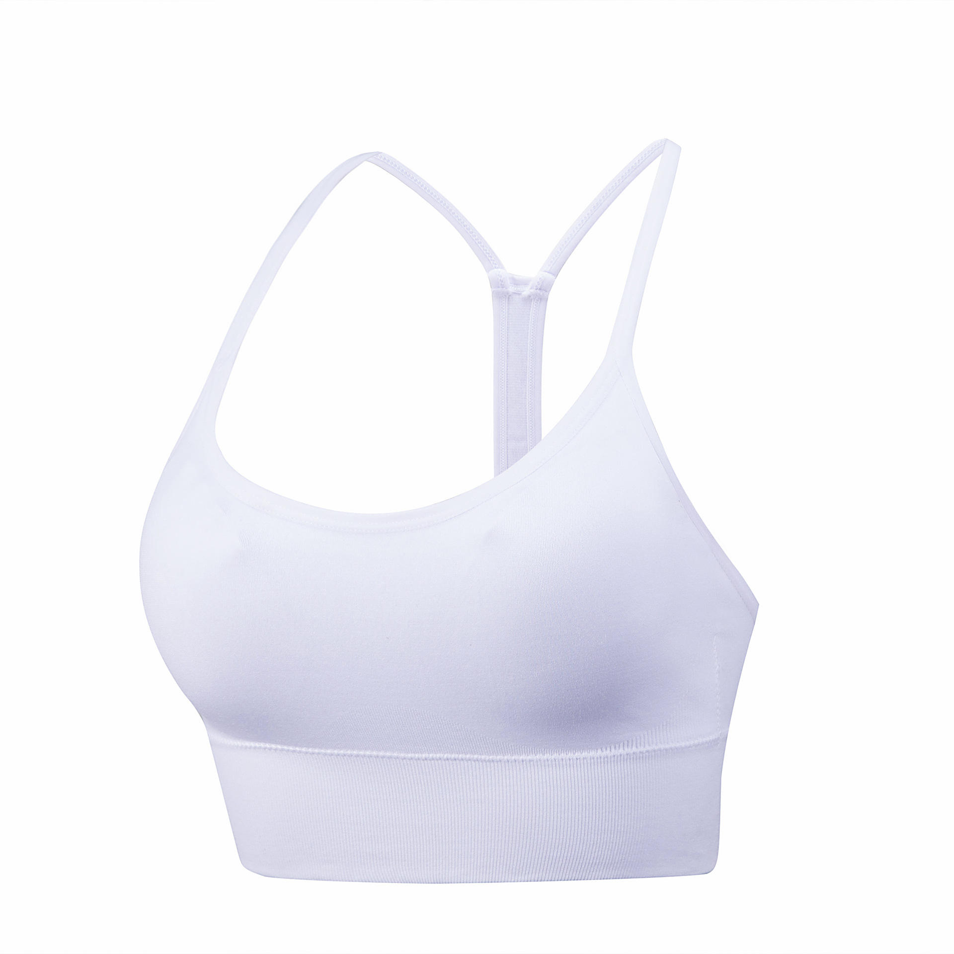 Blue Beauty New European American Style Wireless Yoga Sports Bra