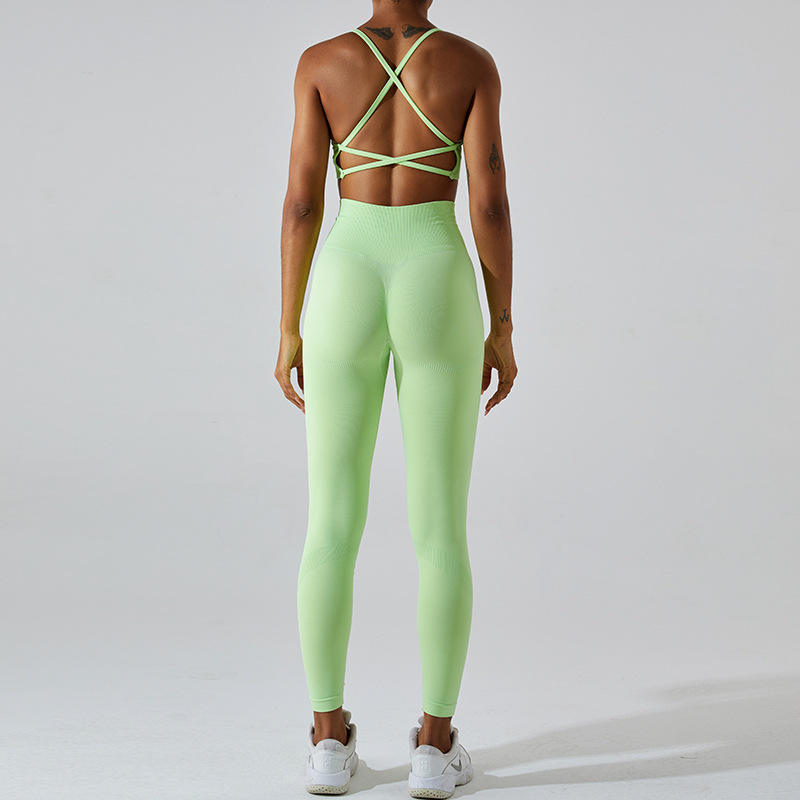 High Waist Racerback Yoga Set 2-Piece Plus Size Activewear