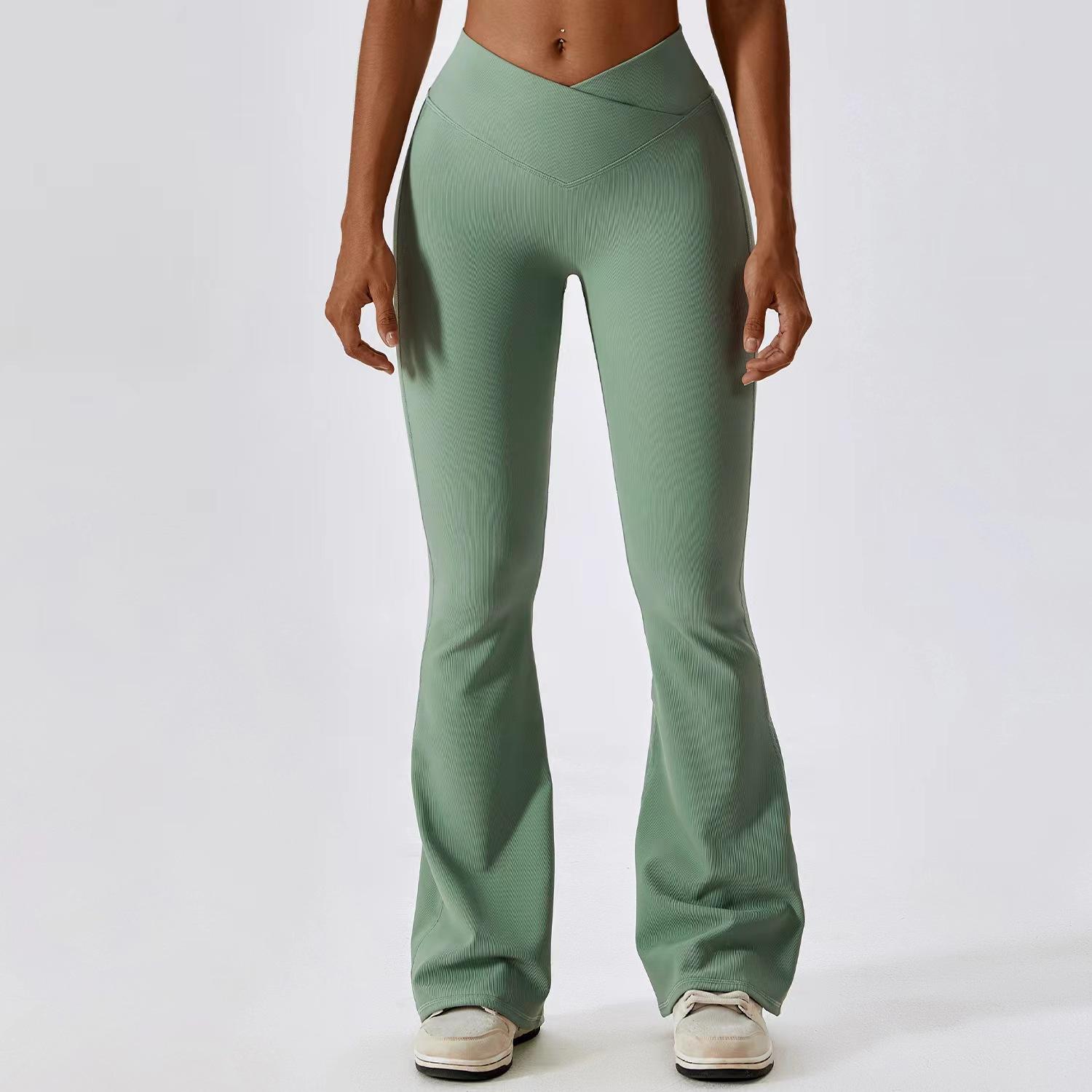 Women's High-Waisted Flared Yoga Pants