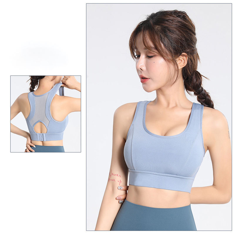 High-Strength Women's Sports Bra for Running & Yoga