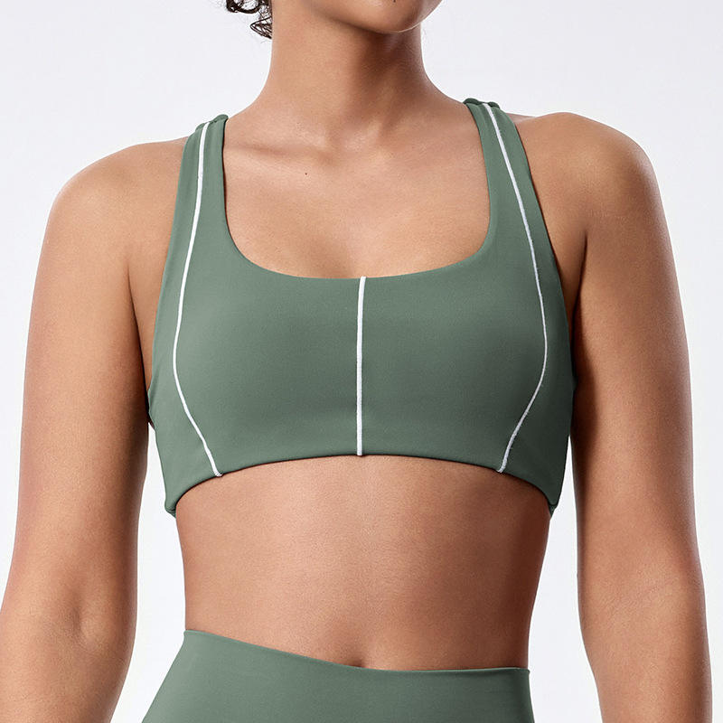 Antibacterial Fabric Outdoor Fitness Pilates Running Yoga Shorts Set for Women