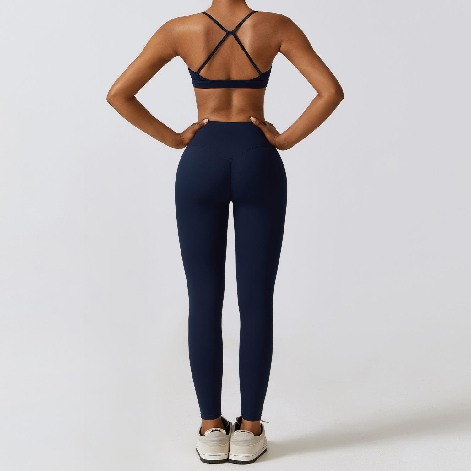 Winter Three-Piece European-Style Slimming Yoga Fitness Set